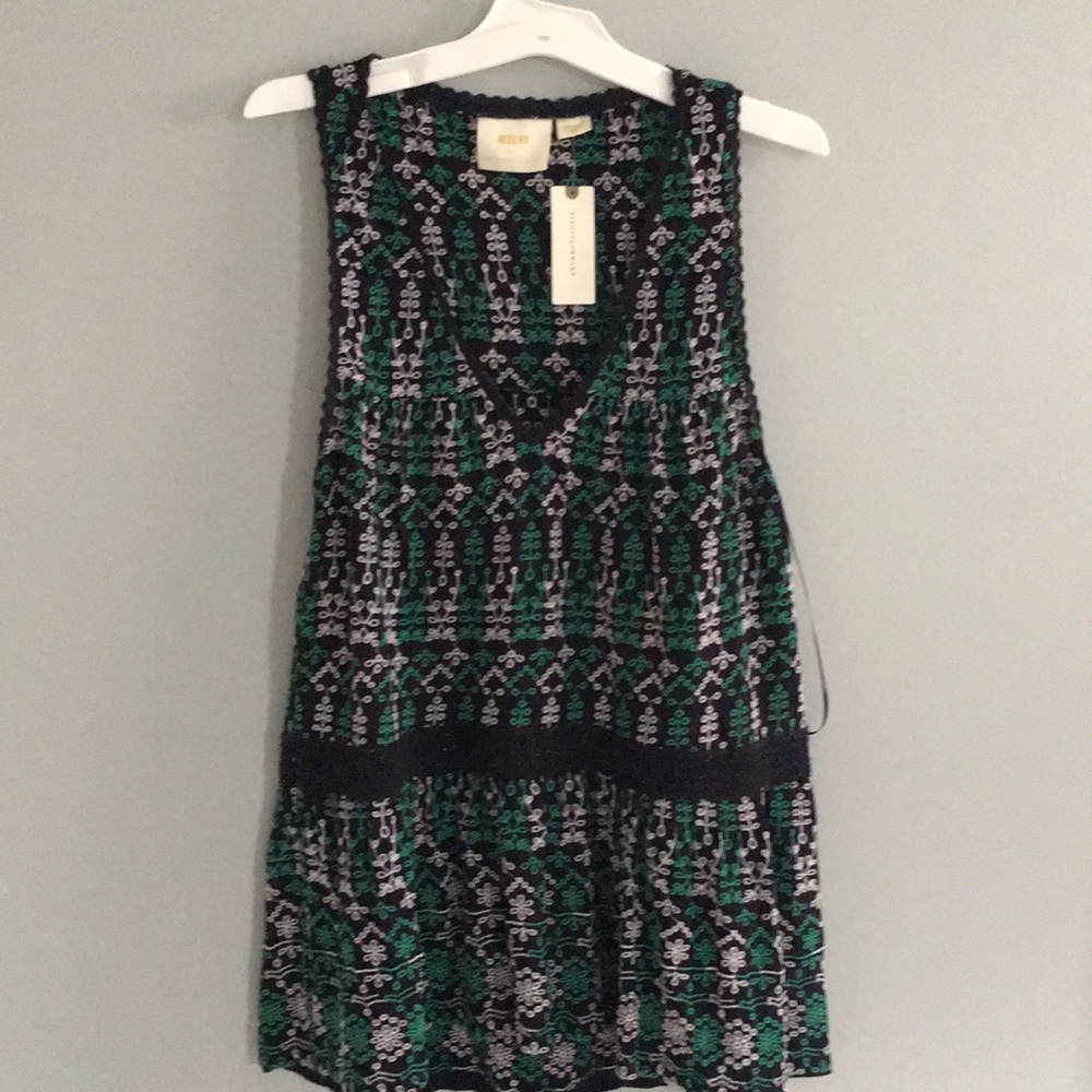 Medium peplum top from Anthropologie